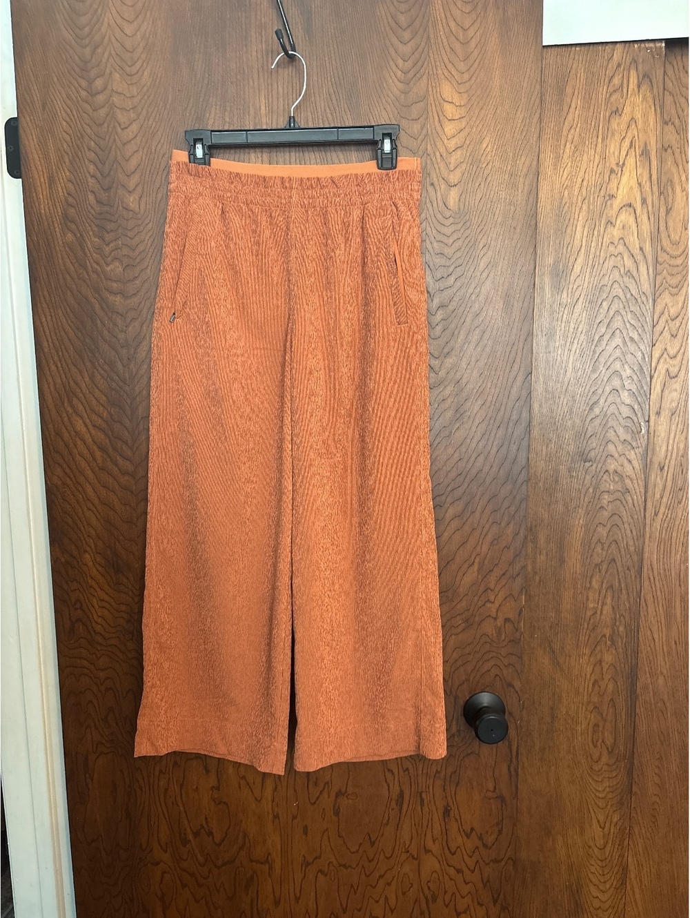Athleta Women's Size 6 Rust Orange Wide Leg Pants